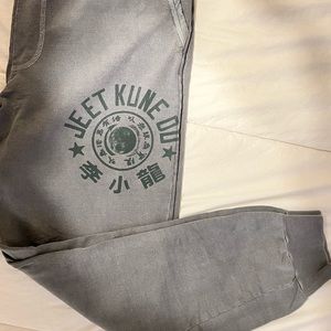 Roots of Fight Bloodlines Bruce Lee Jeet Kune Do sweat pants Large USA